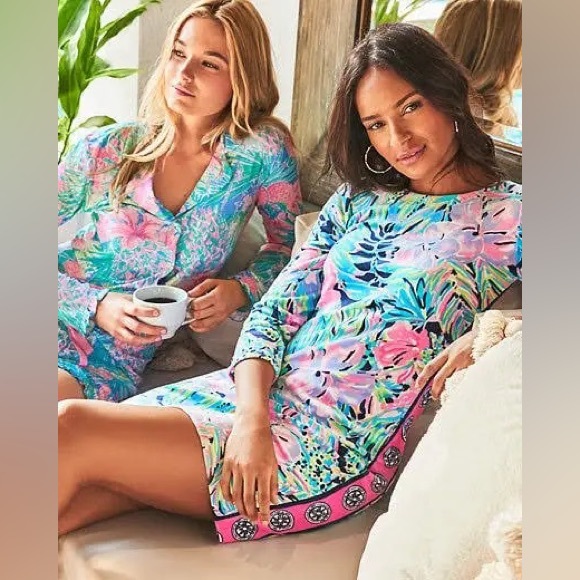 Lilly Pulitzer Beline Dress Multi size M - Picture 2 of 6